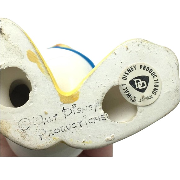 VTG DISNEY Porcelain Figures Mickey Mouse OR Donald Duck  JAPAN - Picture 9 of 9